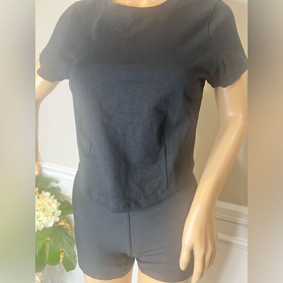 NWT Madewell Heavyweight Jersey Crewneck Tee - Picture 3 of 5